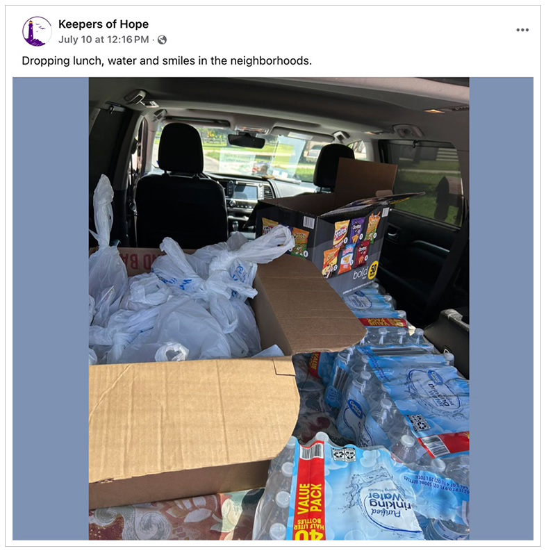 Keepers of Hope is supporting Central Texas flood relief efforts