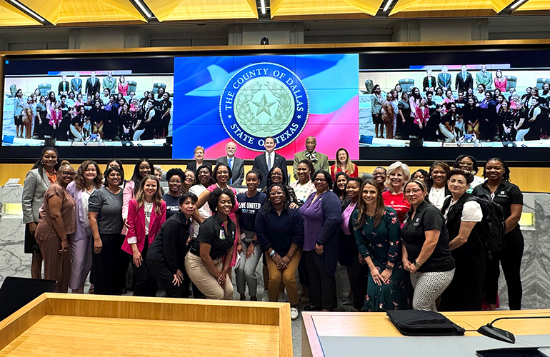 The United Way of Metropolitan Dallas supports families