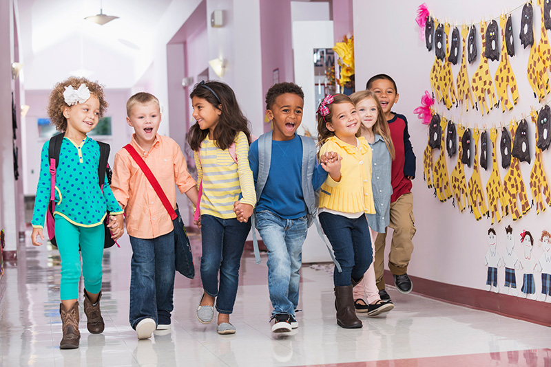 Asthma Image 2 - Children at School